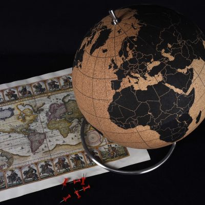 Traveler's Cork Globe